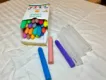 Dustless Chalk (water soluble) set of 24 pcs with a case