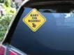 Baby/ Mama in Car Signs