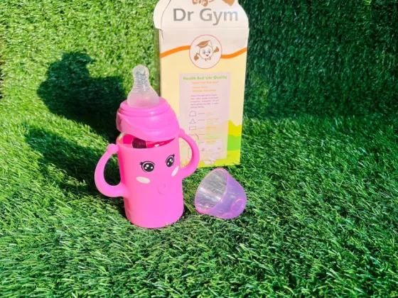 Dr Gym Silicone Cover feeding bottle