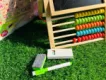 Multifunction Wooden Board with abacus