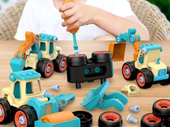 DIY Construction vehicle toy