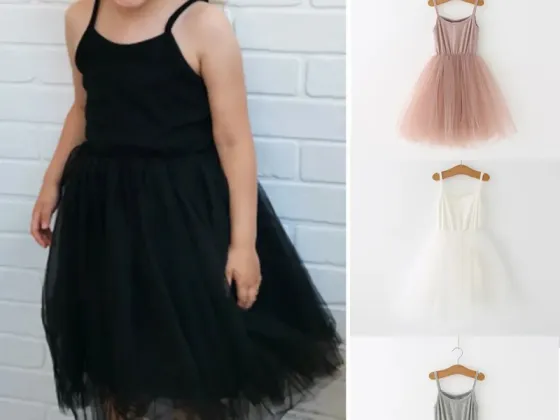 Net floral TUTU dress