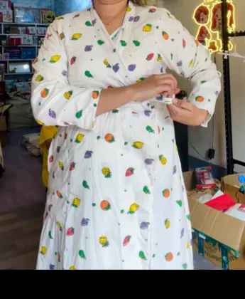 Mother and Baby Gown Set