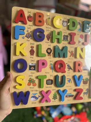 2 in 1 ABC board puzzle
