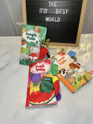 Crinkle Cloth Tail Book