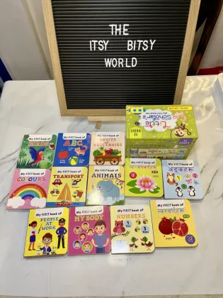 Kids Hardcover Books Set